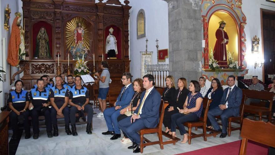 La Policía Local de Santiago del Teide celebró la festividad de su patrona