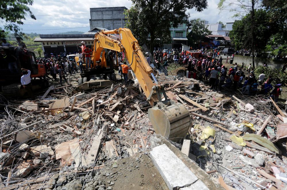 Las imágenes del terremoto en Indonesia