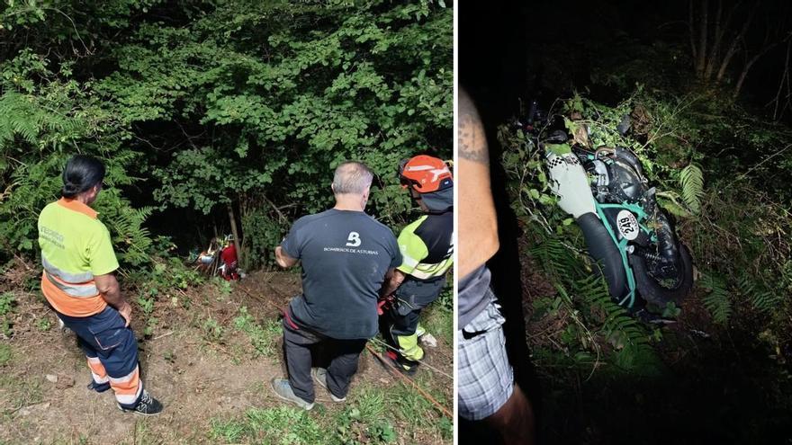 El fallecido en el accidente de moto de Quirós, un conocido florista en El Fontán de Oviedo