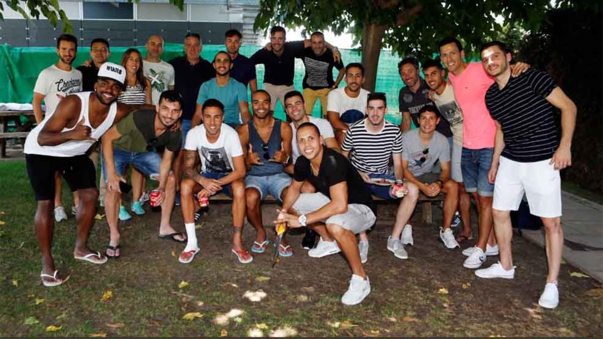 El Barça Lassa lo ha pasado en grande en una barbacoa