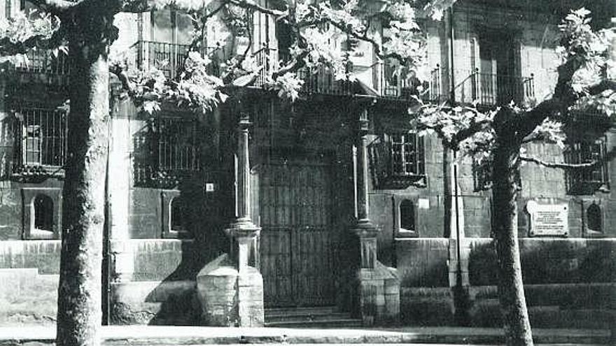 El Palacio de Toreno, como era antaño.