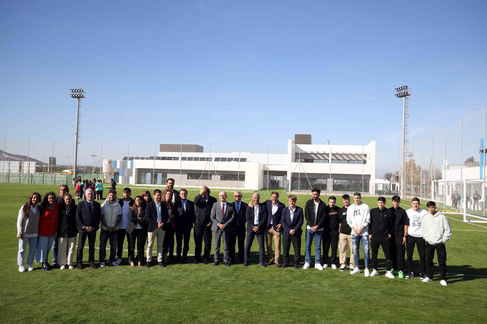 El Málaga CF inaugura su anhelada ciudad deportiva