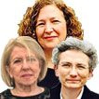 Josefa Rodríguez, Alicia Gómez Montano y Yolanda Sobero