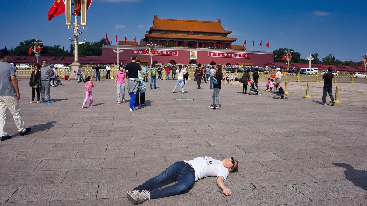 Plaza de Tiananmén (Pekín, China). 