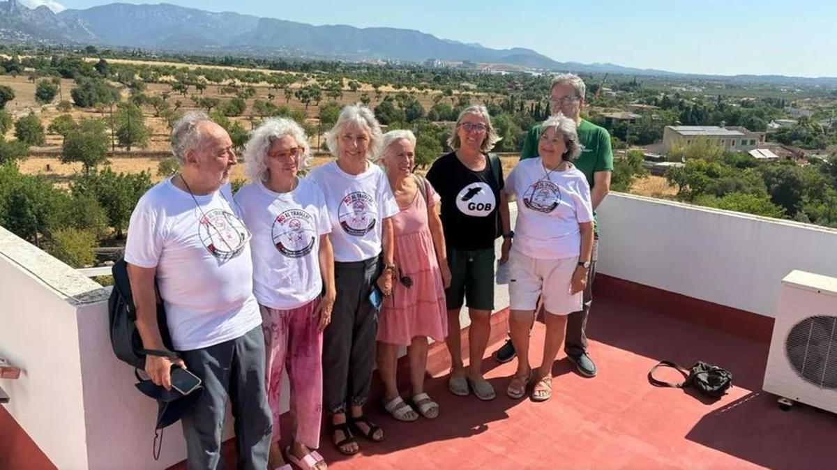 Initiatoren des Bündnisses gegen die Mülltransporte von Ibiza nach Mallorca