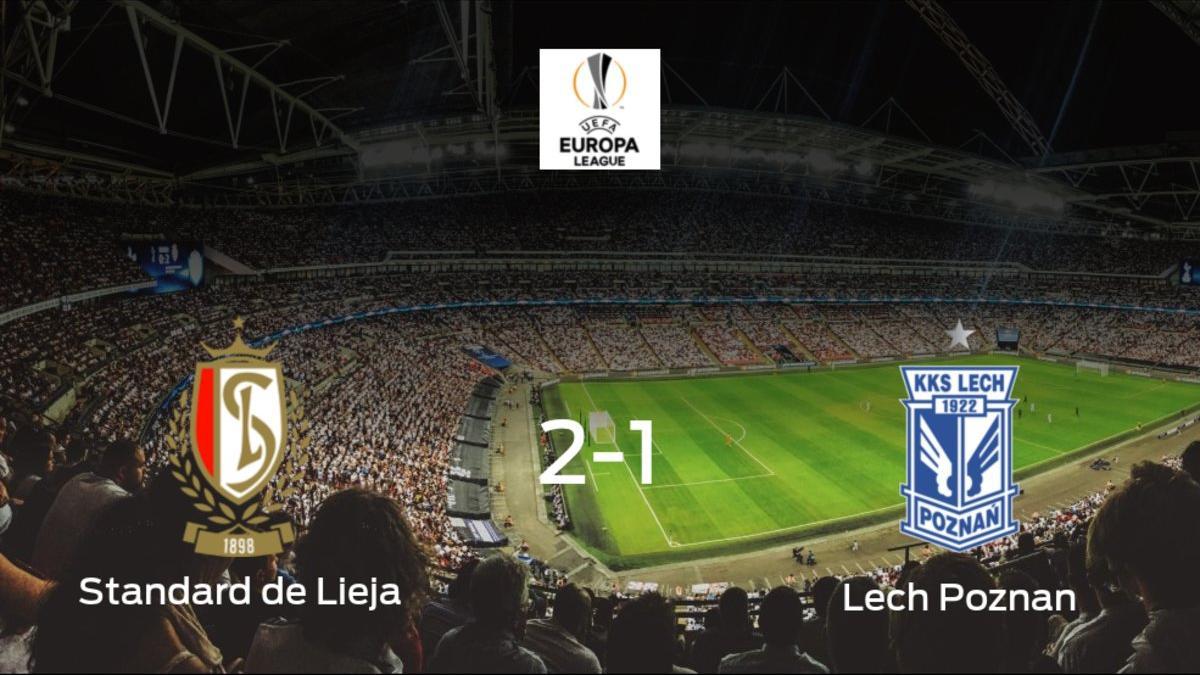 El Standard de Lieja consigue la victoria en casa frente al Lech Poznan (2-1)