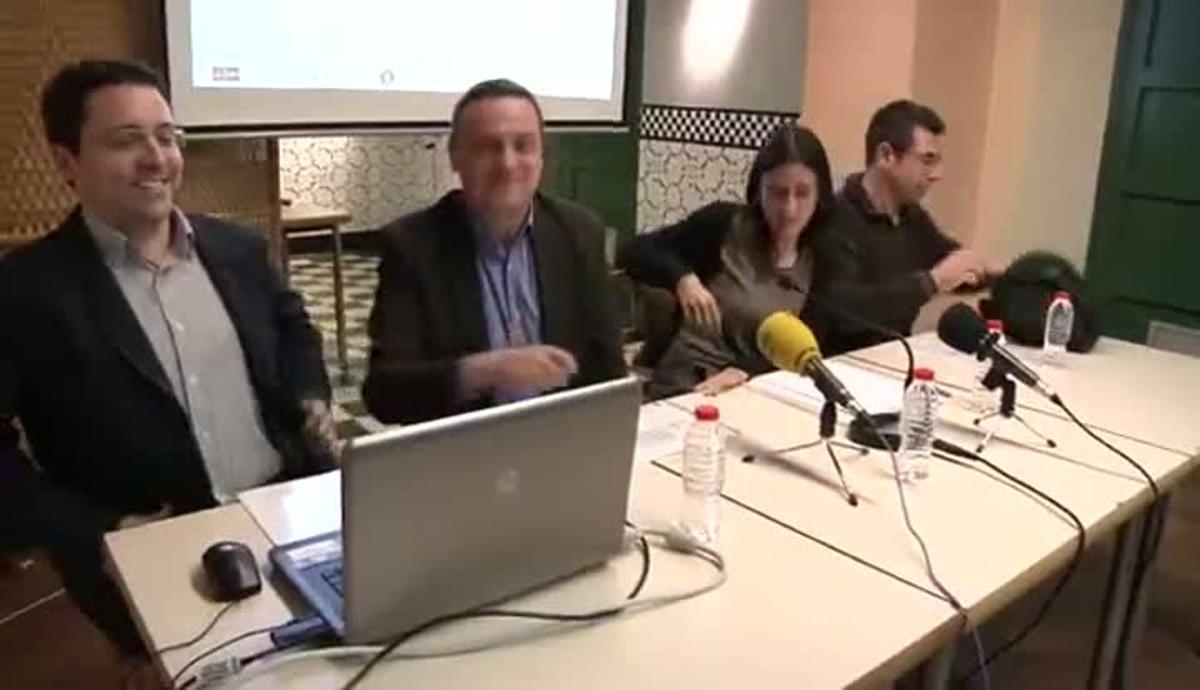 Santa Coloma presenta la remodelació del seu centre comercial.