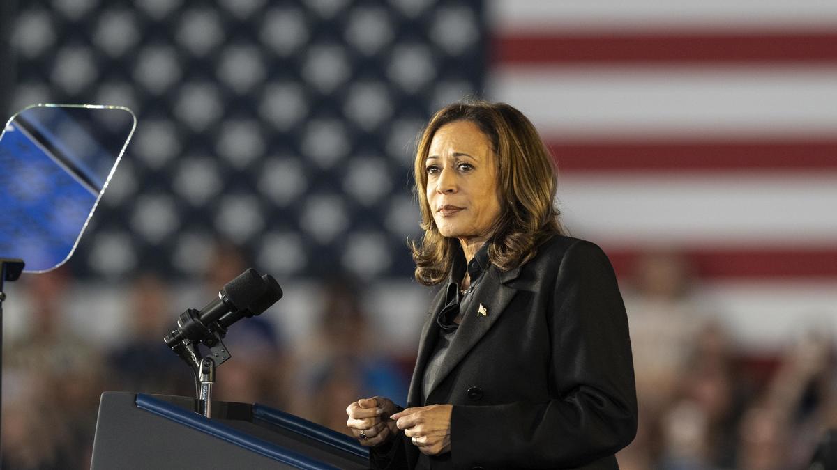 La vicepresidenta de EEUU, Kamala Harris