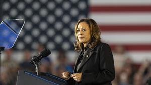 La vicepresidenta de EEUU, Kamala Harris