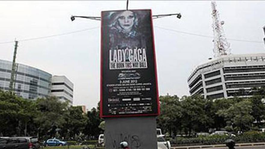 La policía prohíbe el concierto de Lady Gaga en Indonesia