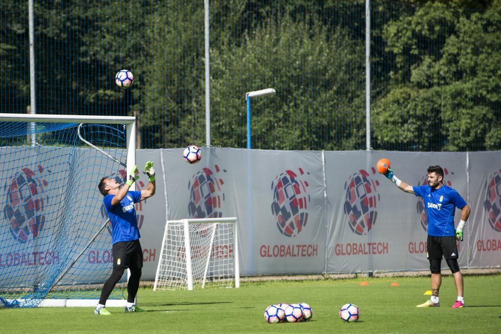 Entrenamiento del Real Oviedo