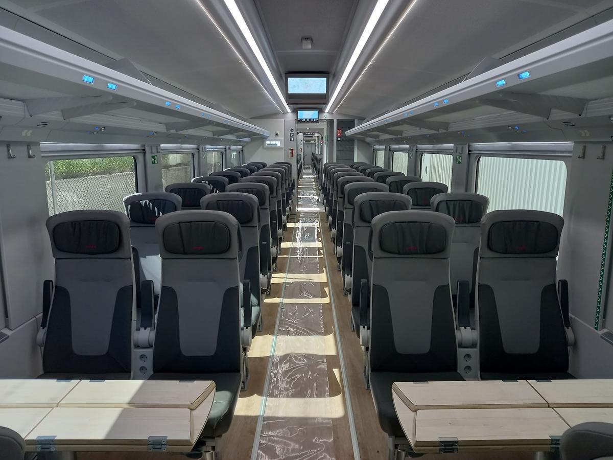 Un tren 107, por dentro