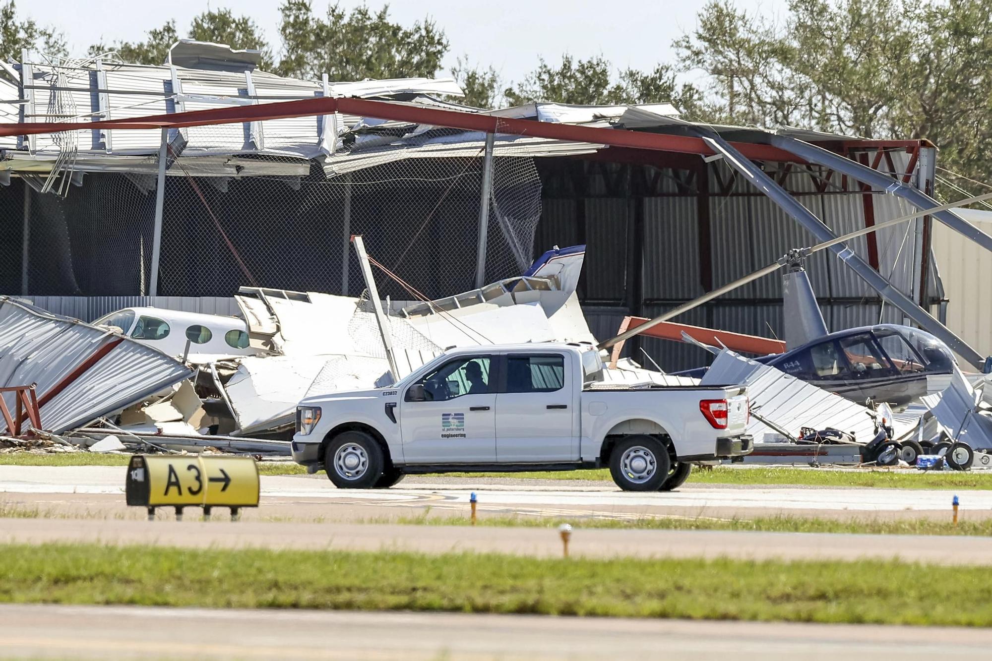 Els efectes de l'huracà Milton, en imatges