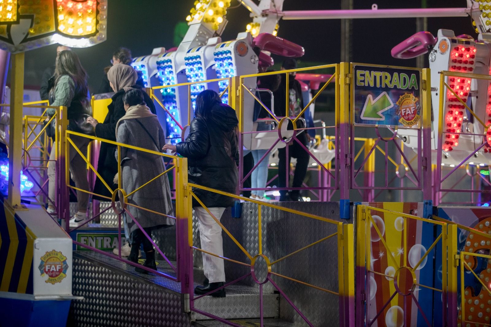 La feria de atracciones vuelve al Puerto de València por Navidad