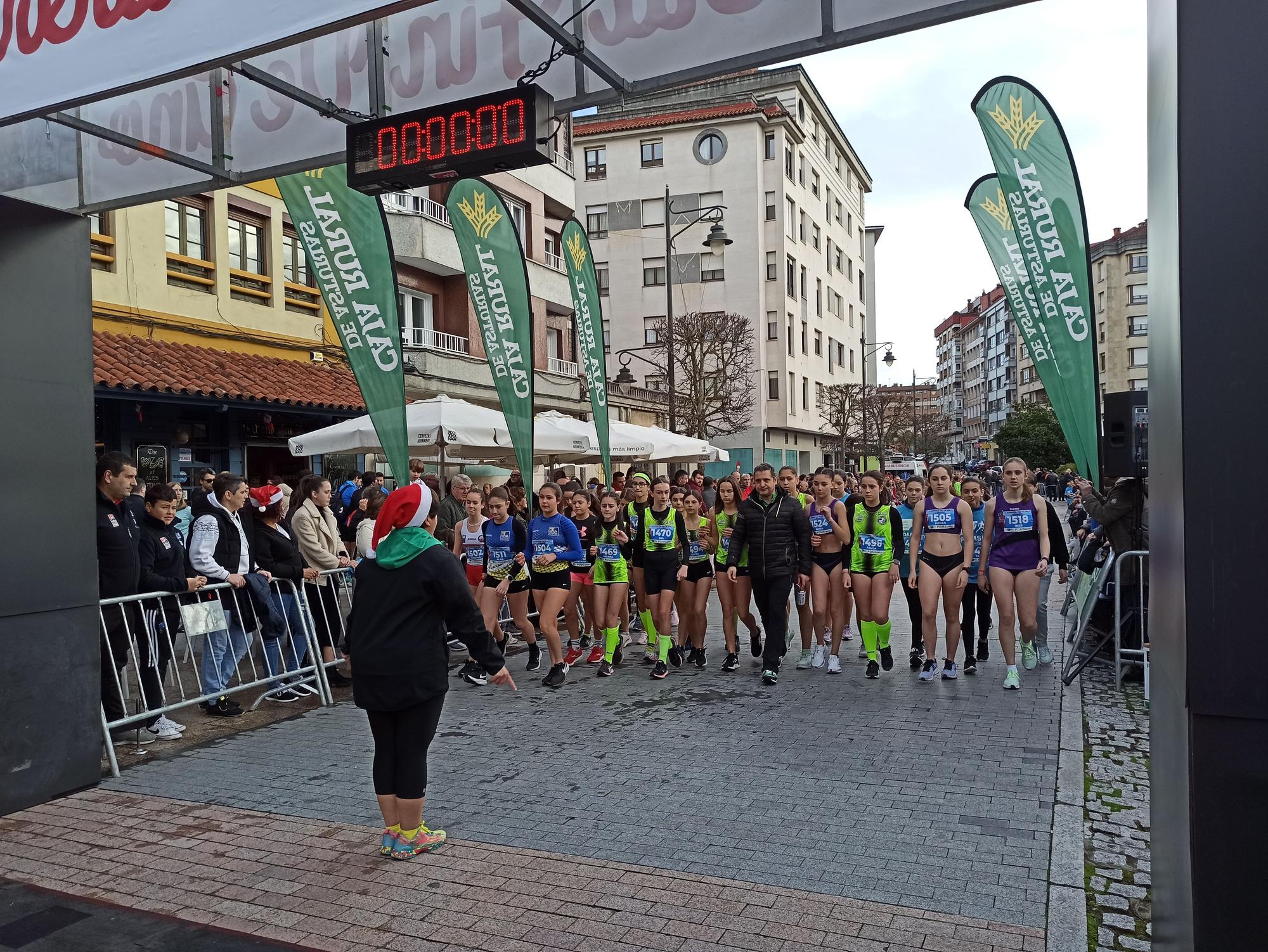 Casi 1.500 participantes disputan la carrera de Fin de Año de Pola de Siero