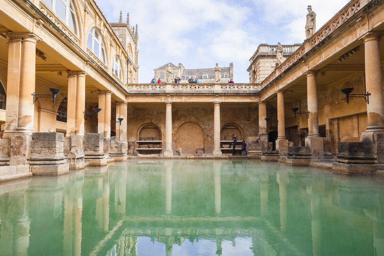 Termas Romanas, en Bath.