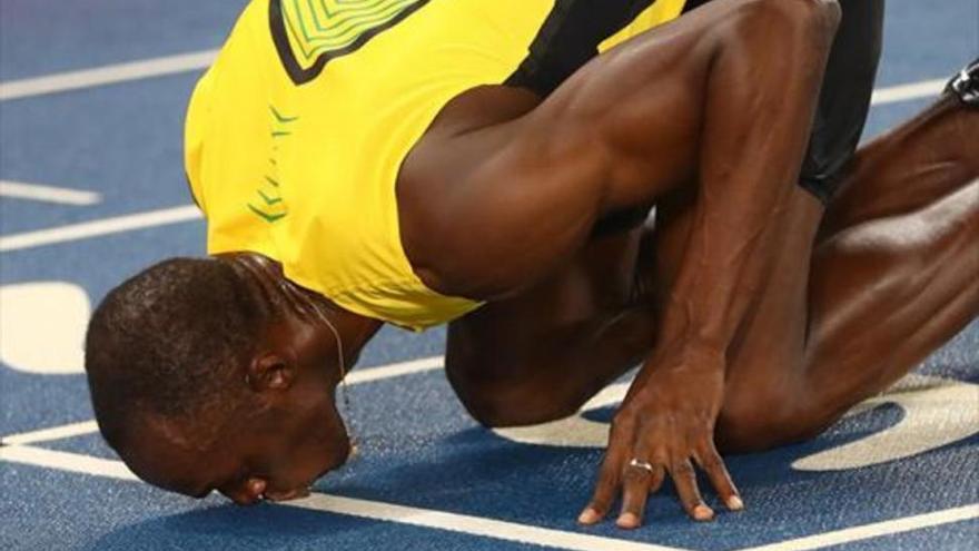 Bolt culmina el suspirado &#039;triple triple&#039; con un último éxito en el 4x100
