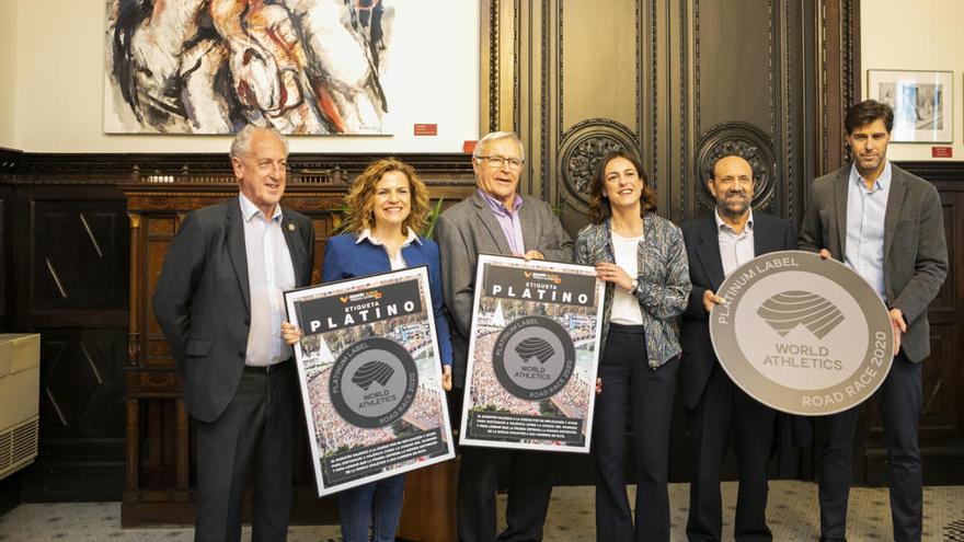 El alcalde Joan Ribó recibió a los organizadores.