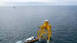 Avanza el parque eólico con tramos de transición de Windar en la costa de Normandía