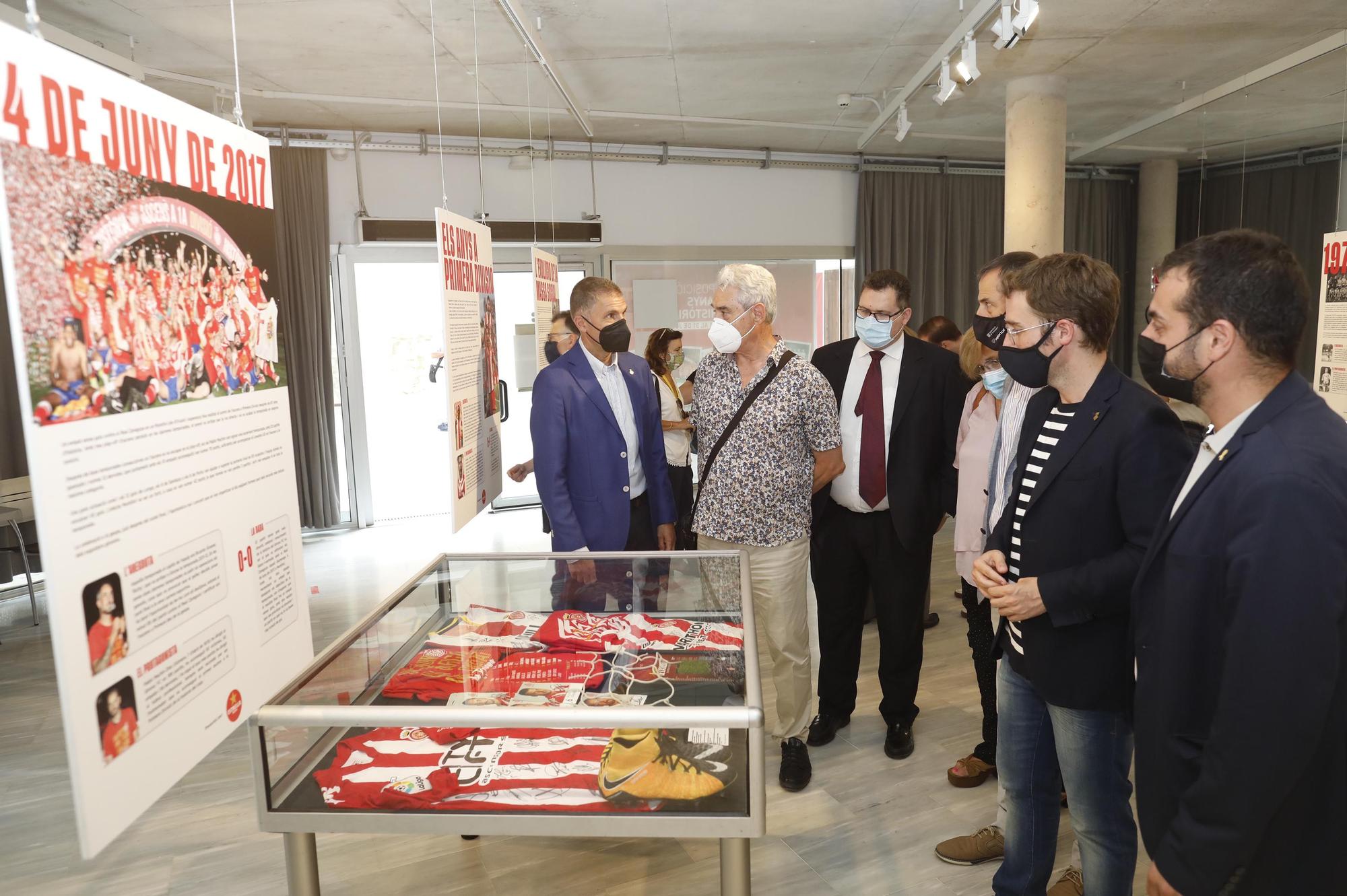 Exposició dels 90 anys d'història del Girona FC