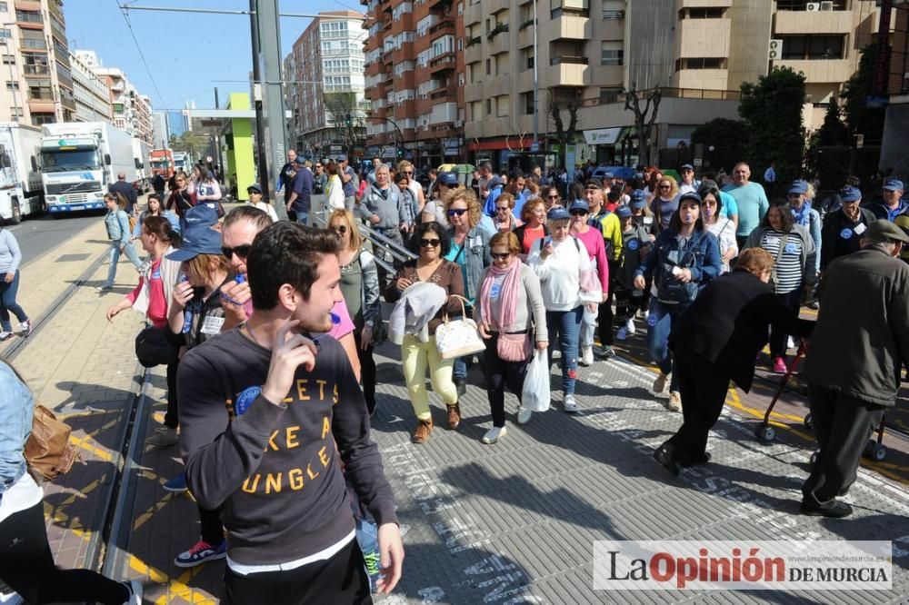 Manifestación de los agricultores por el Mar Menor en Murcia