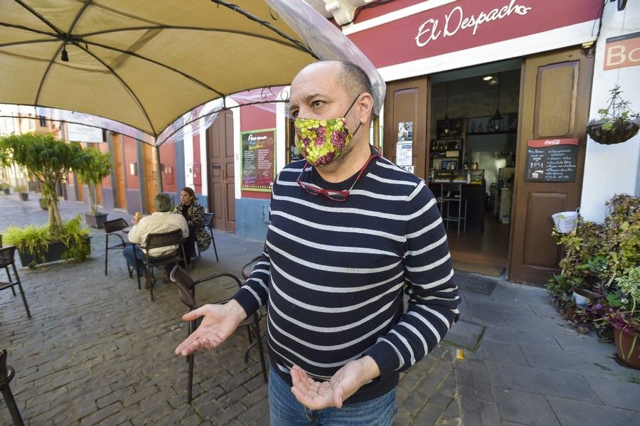 Así afrontan la alerta 3 los restaurantes y terrazas de Santa Brígida