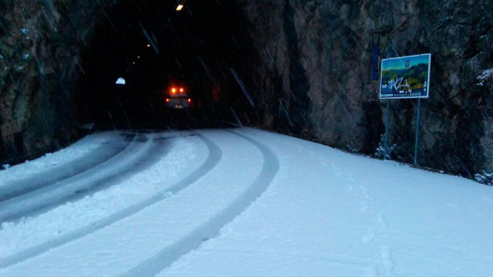 Nieve en la Serra de Tramuntana