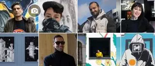 Herederos del arte con aerosol gallego