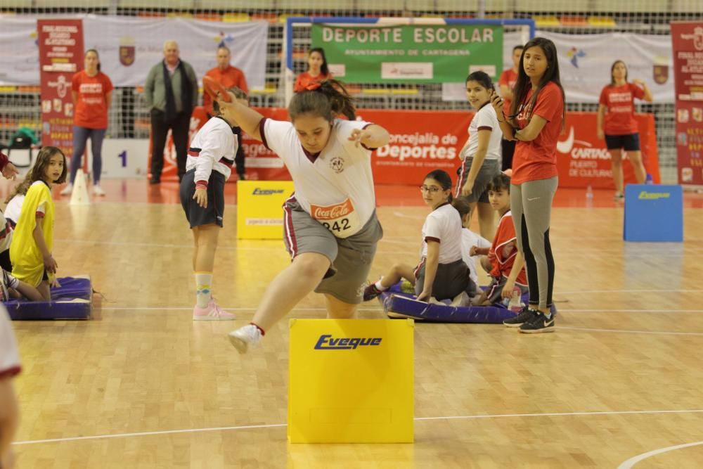 Final regional 'Jugando al atletismo' en Cartagena