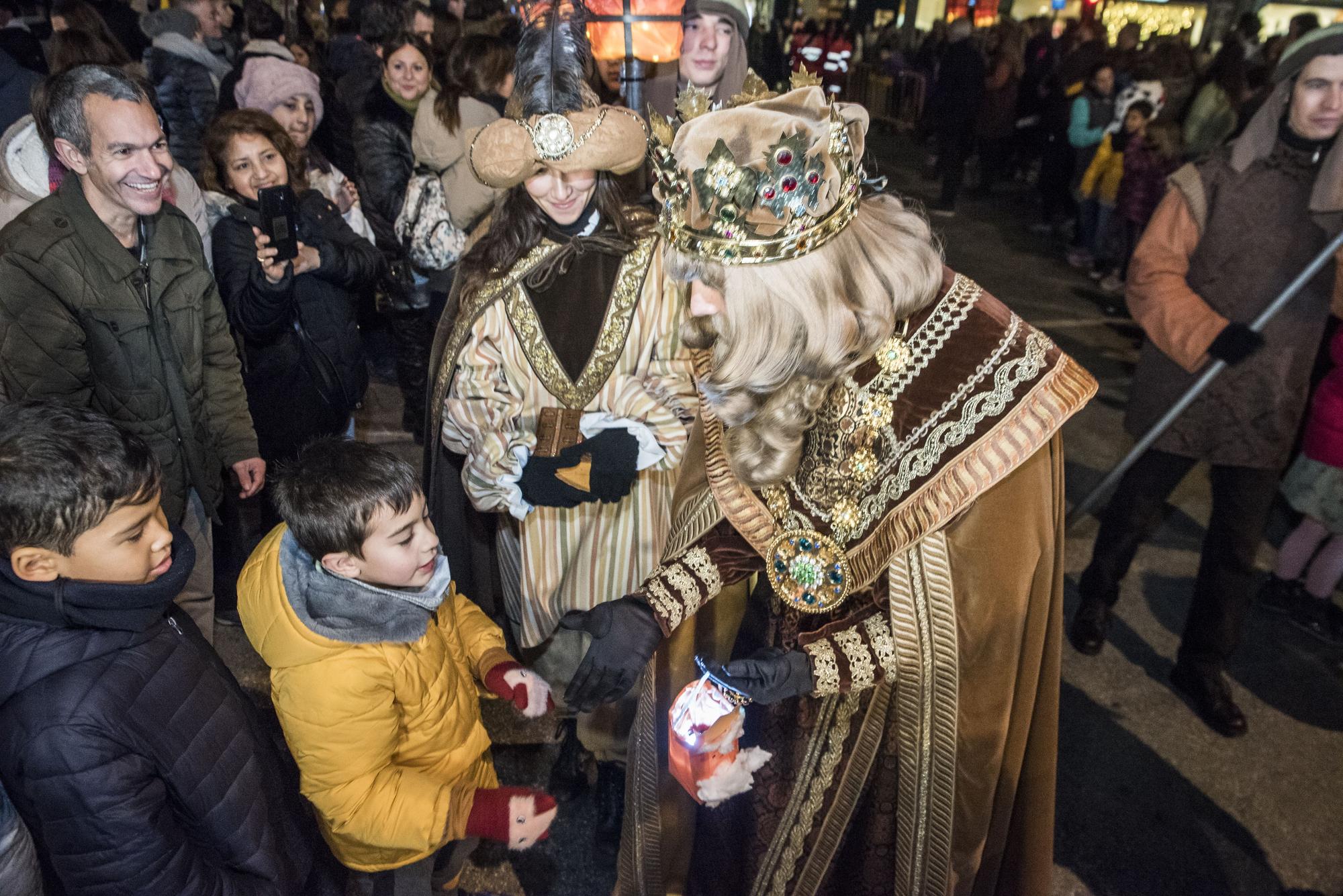 Les millors imatges de la cavalcada de Reis de Manresa 2023