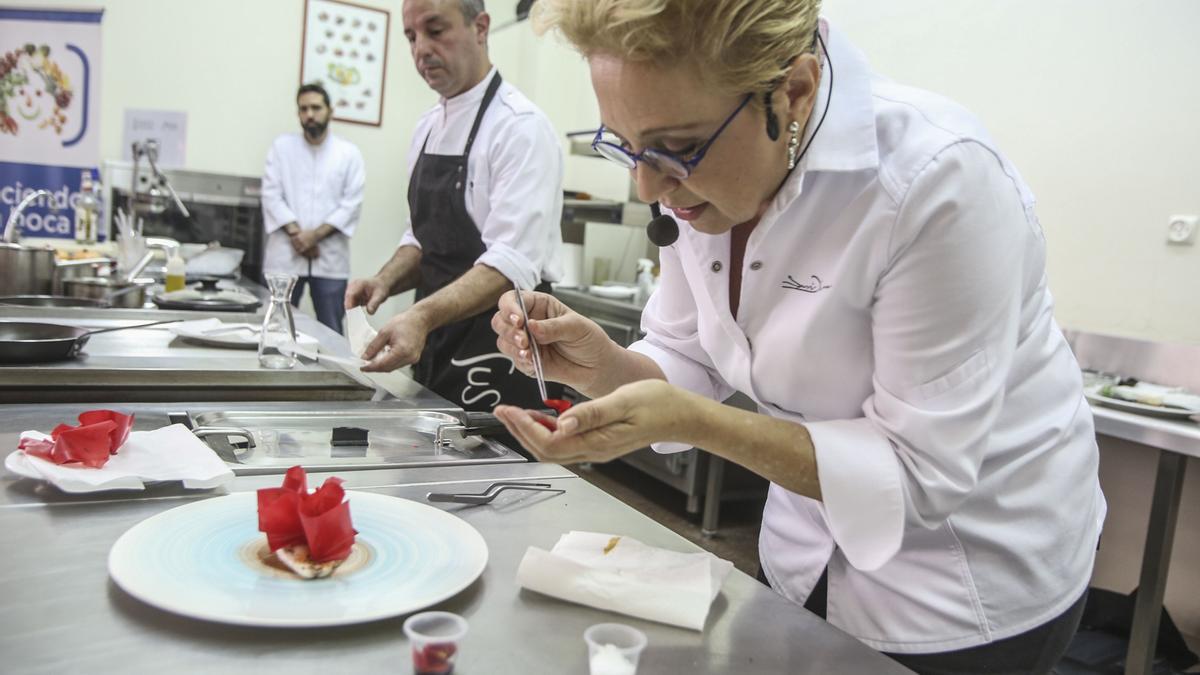 &#039;La Finca&#039; de la chef Susi Díaz en Elche, galardonada con Dos Soles en la Guía Repsol 2021.