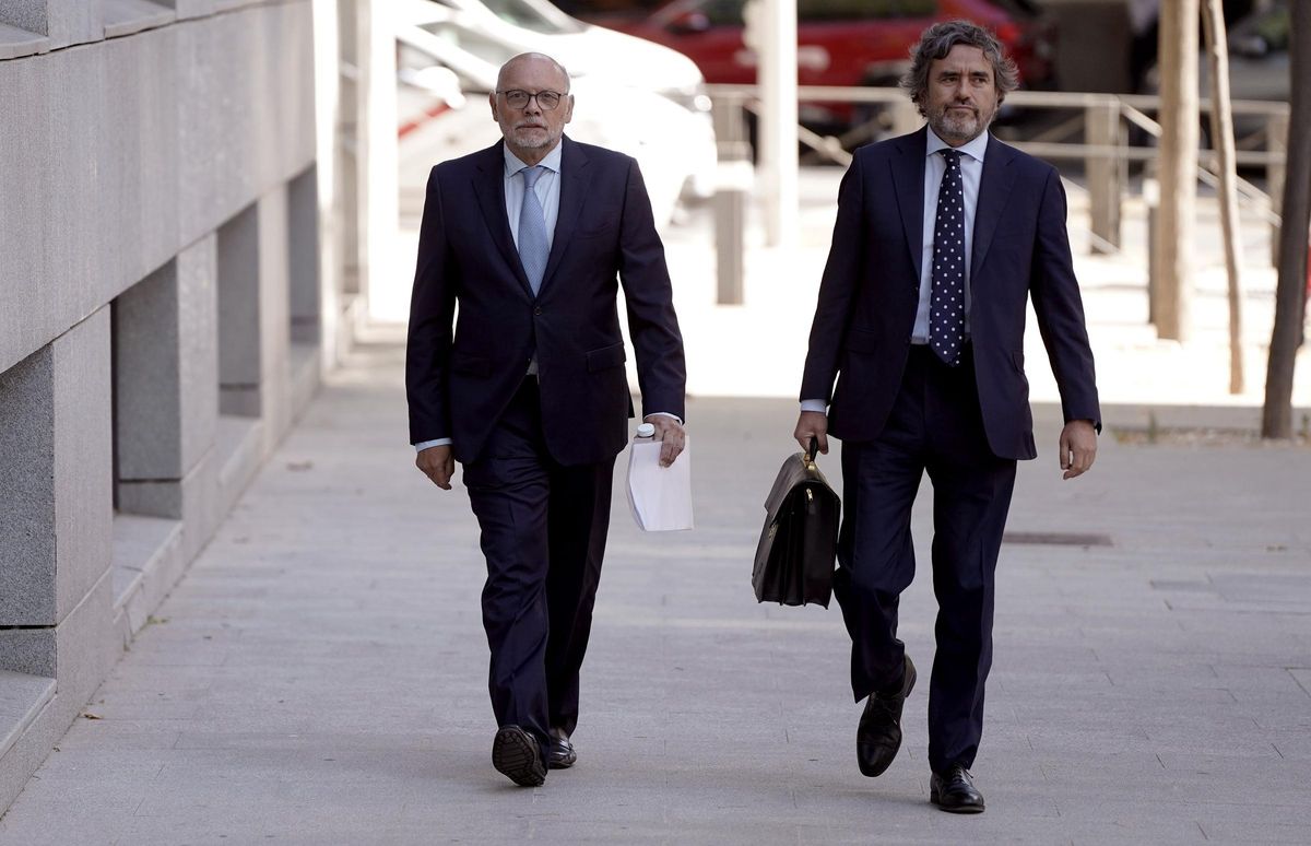 Javier Herreros, ex director general de carreteras, a la llegada a la Audiencia Nacional