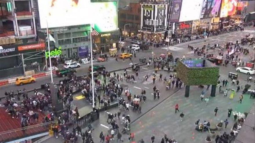 Una forta explosió provoca el pànic a Times Square