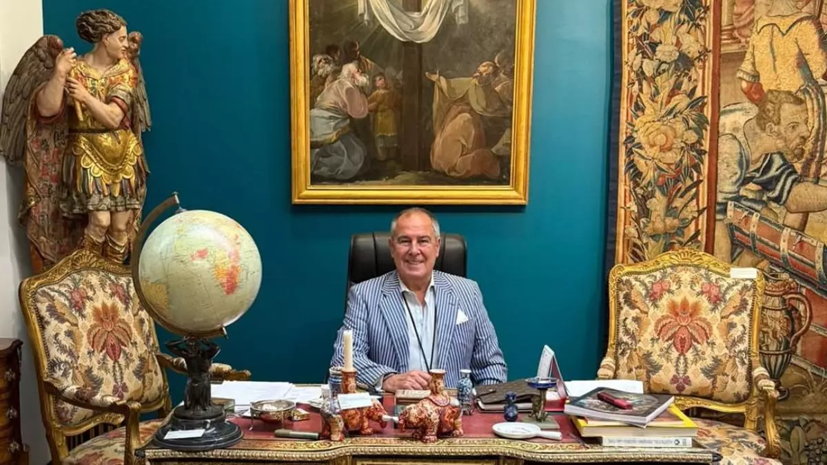 El cacereño Carrillo de Albornoz, al frente de una subasta histórica con un cuadro de Goya