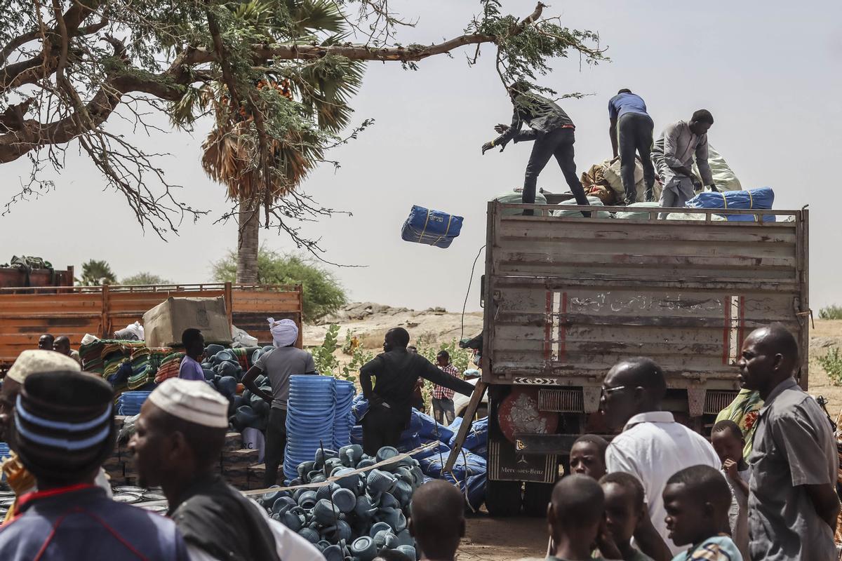 Éxodo de refugiados sudaneses hacia El Chad