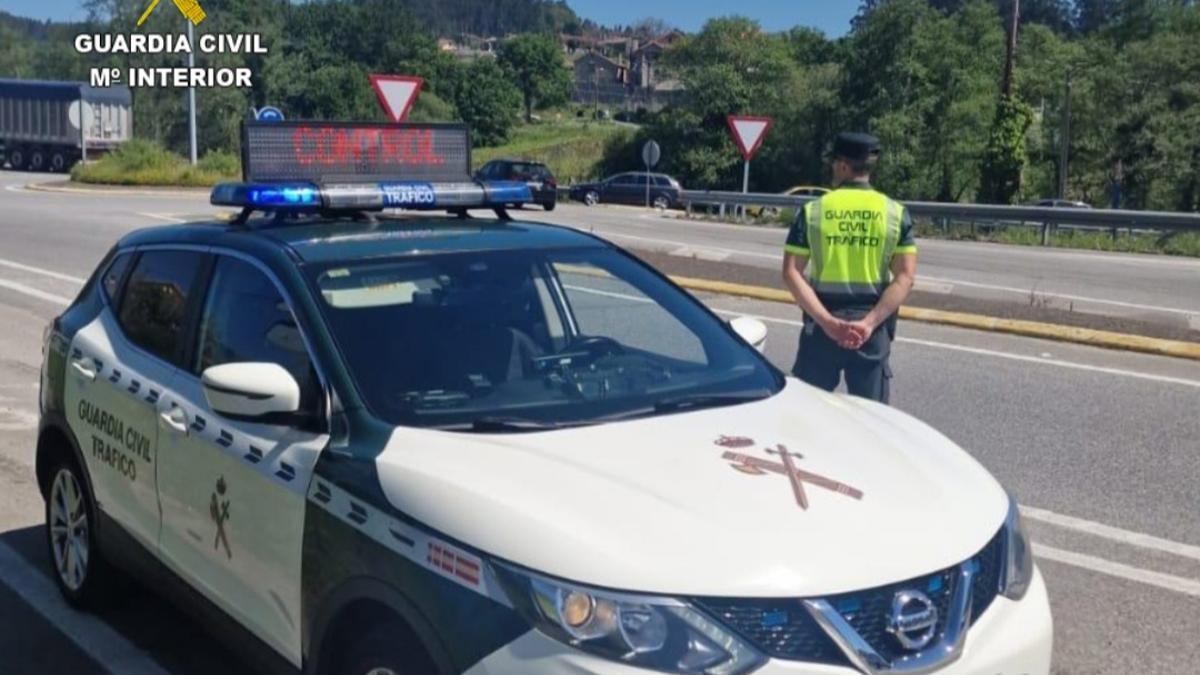 Un control de la Guardia Civil en una imagen de archivo