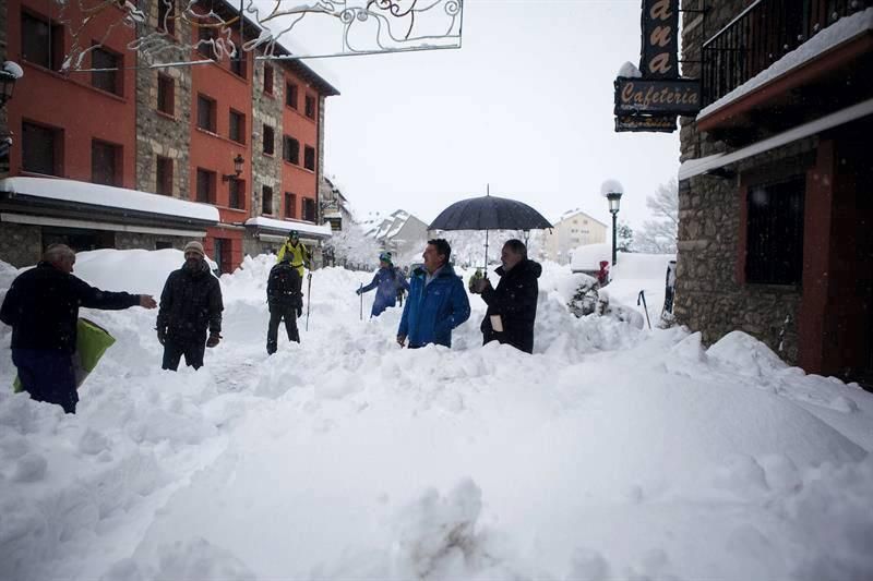 La nieve en Aragón