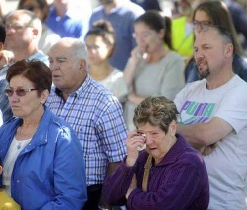 Concentraciones en recuerdo de las víctimas del rally de A Coruña