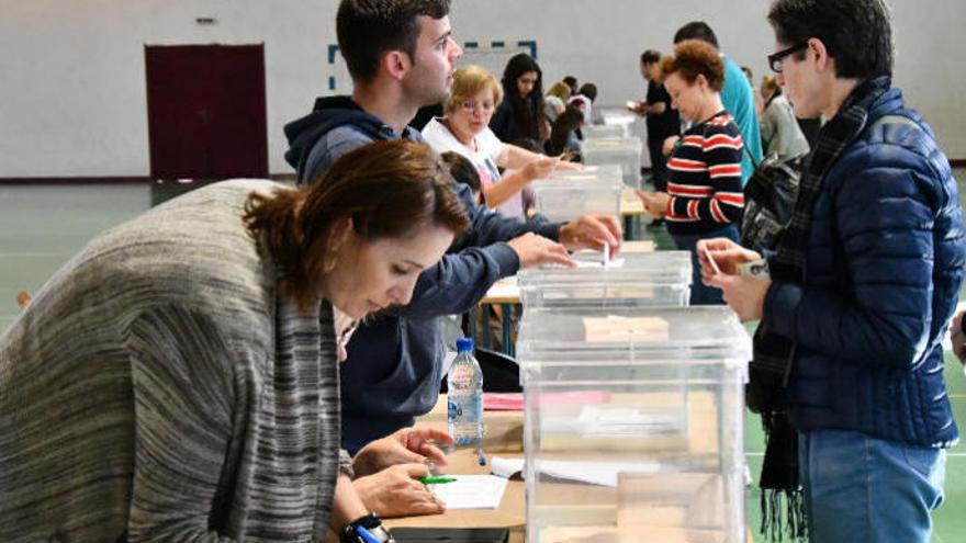 Imagen de las pasadas Elecciones Generales en Las Palmas de Gran Canaria