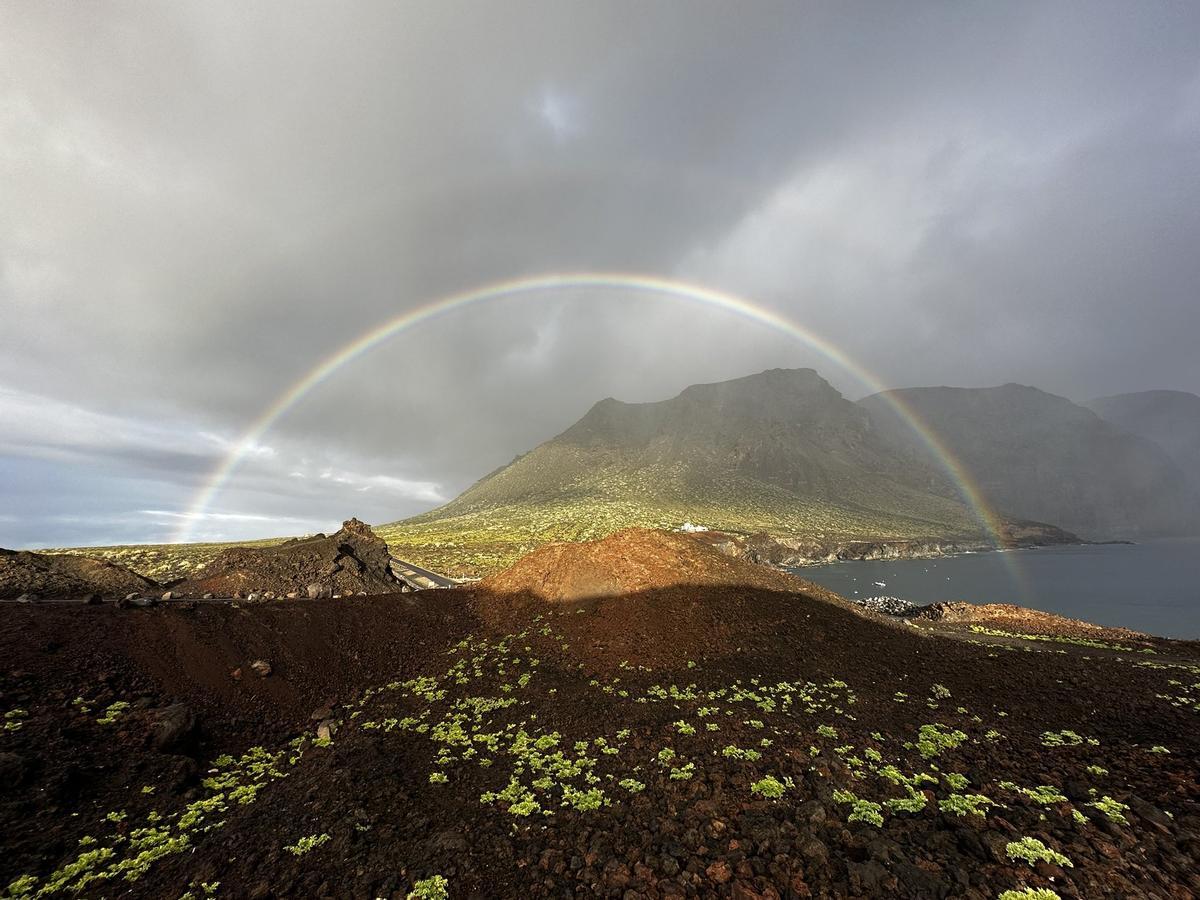 Arcoíris en Fuerteventura en Tenerife.