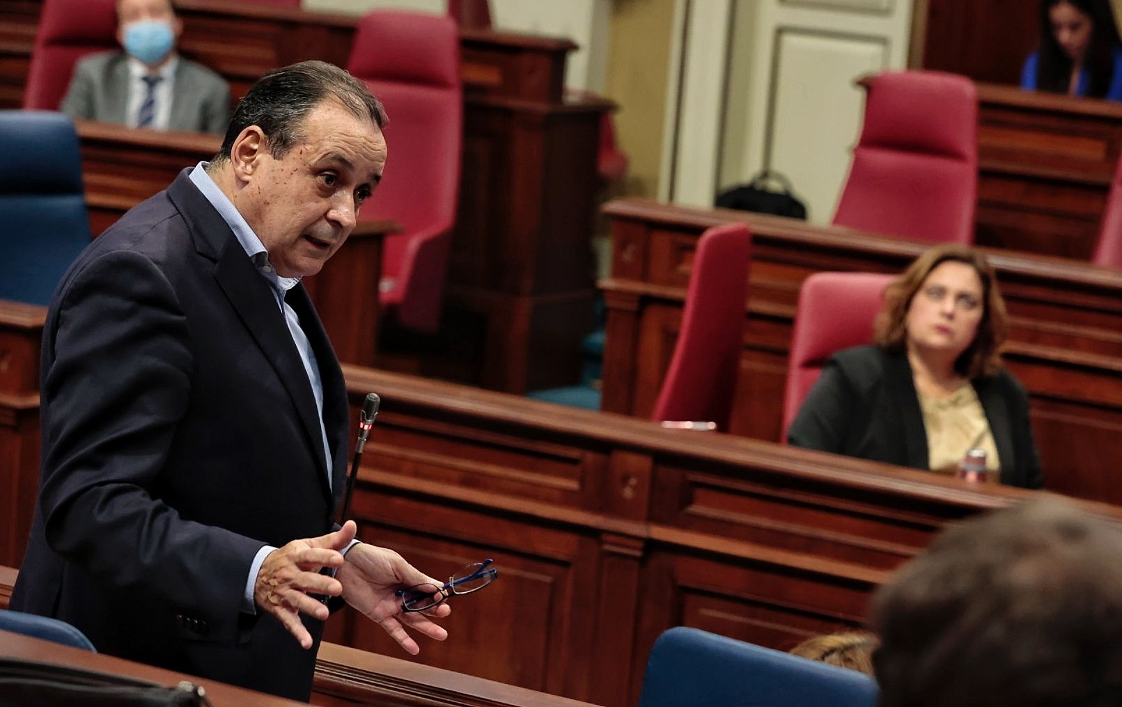 Pleno en el Parlamento de Canarias (12/12/22)