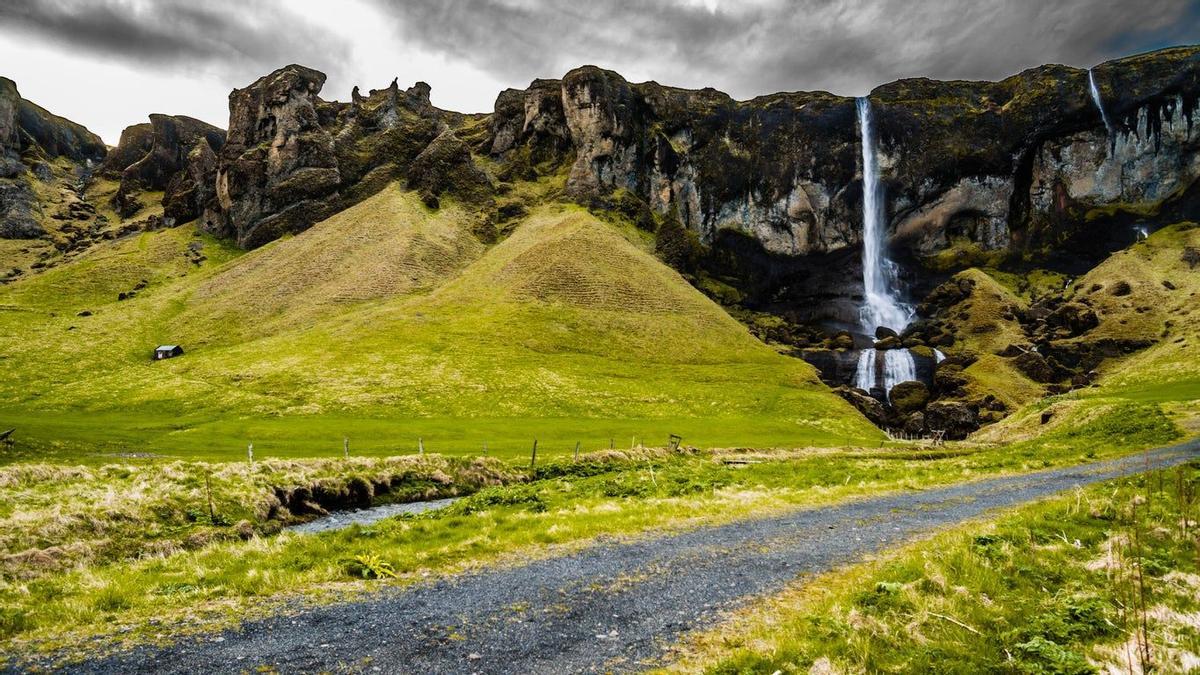 Cascada Foss, Islandia