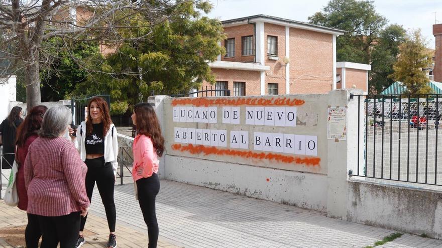 Vecinos de la Fuensanta reclaman darle un uso cívico al antiguo colegio Lucano