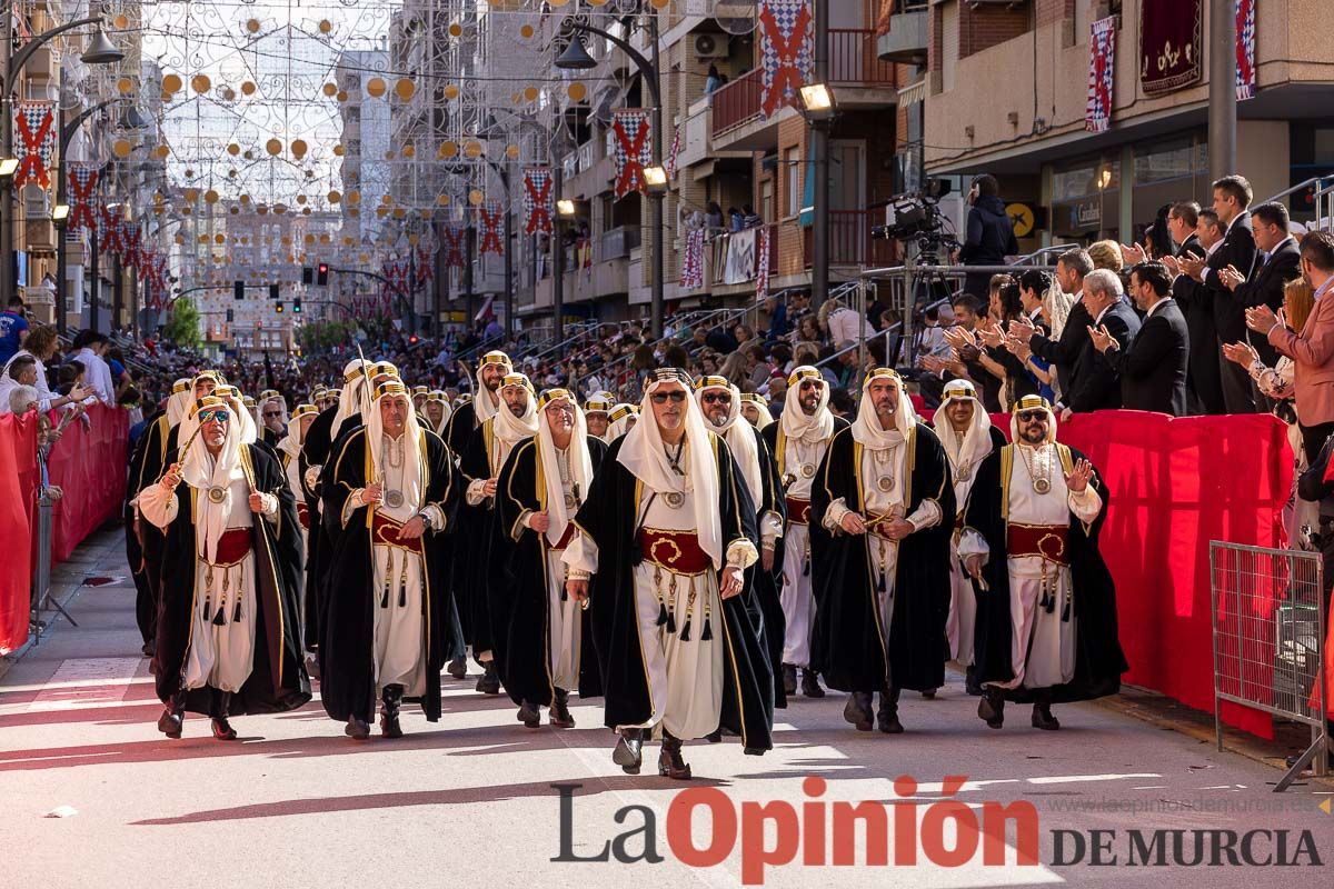 Procesión de subida a la Basílica en las Fiestas de Caravaca (Bando Moro)