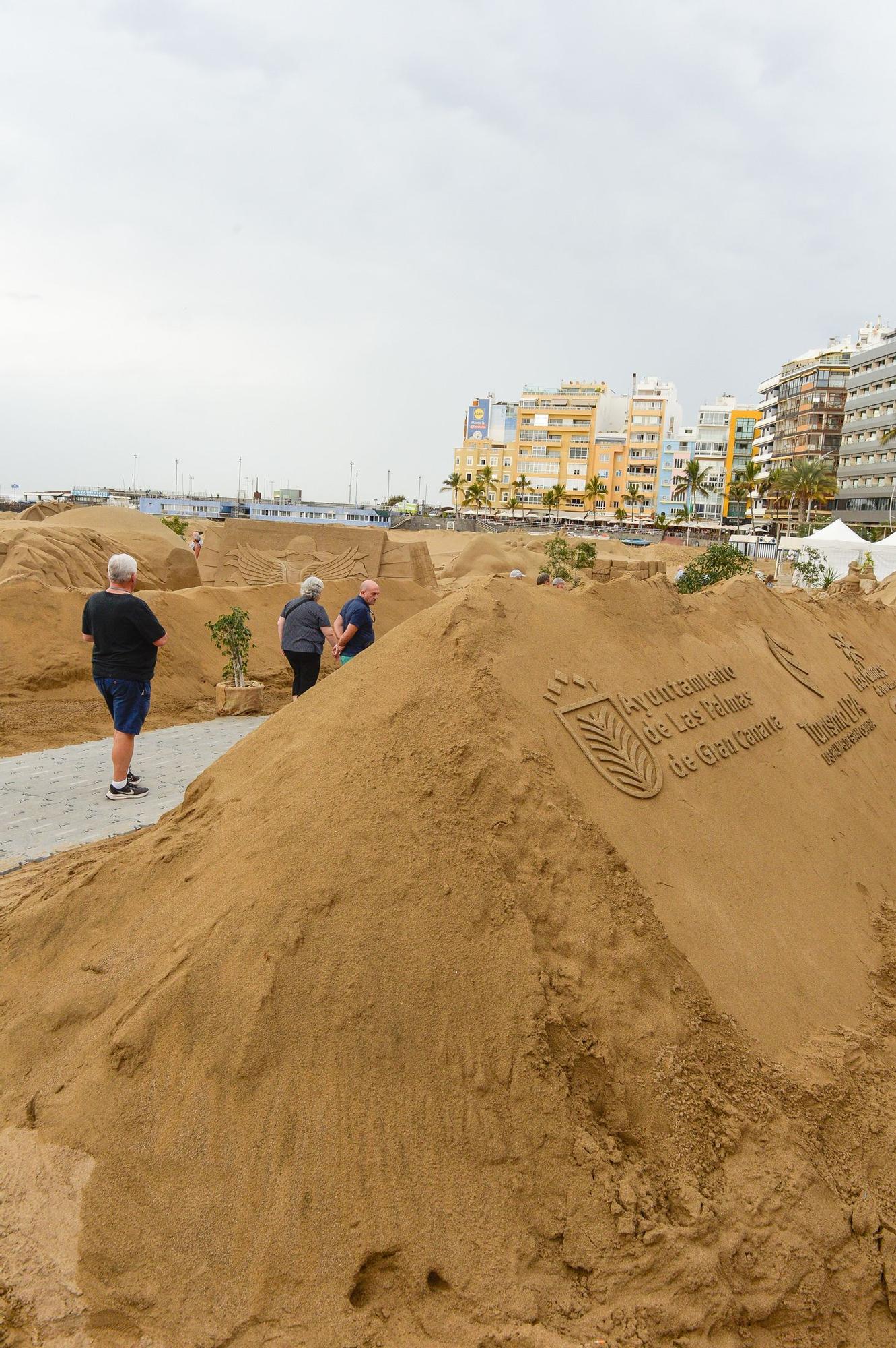 El belén de Las Canteras reduce su horario por falta de luz eléctrica