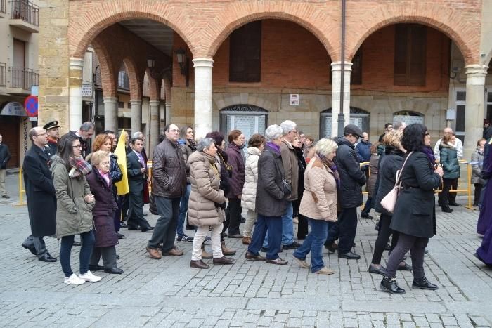 Procesión del Encuentro en Benavente