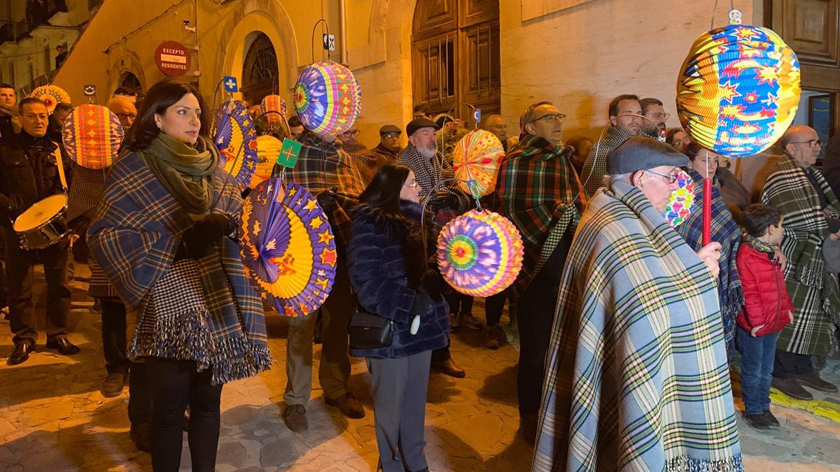 Retreta de les Caixes en Bocairent.