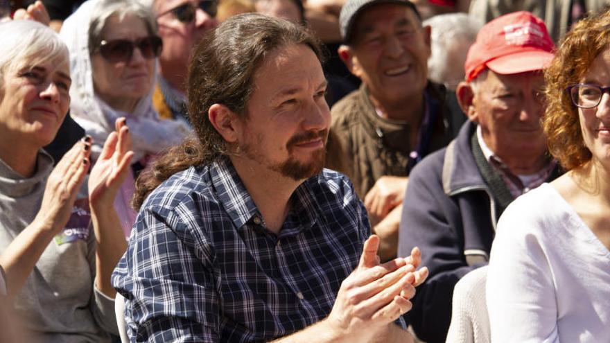 Pablo Iglesias, en un mitin.