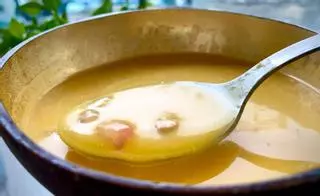 Gastronomía de guerra | Crema de calabaza con jengibre