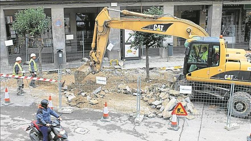 Comienzan las obras para modernizar la plaza de España